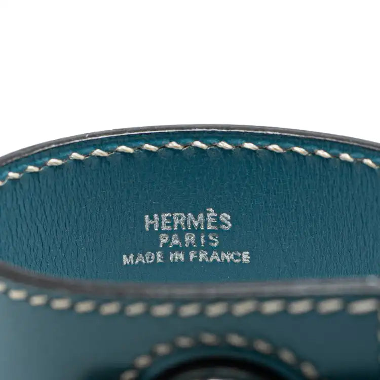 Hermès Sellier Leather Dalvy Wrap Bracelet