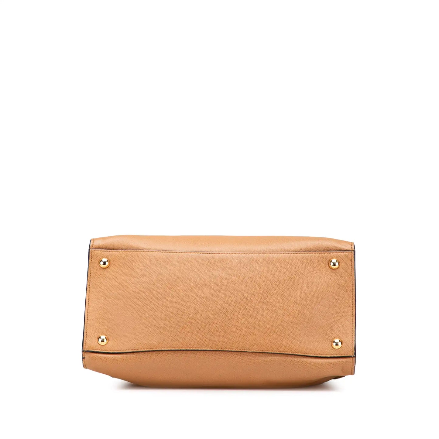 Prada Saffiano Soft Triple Pocket Satchel