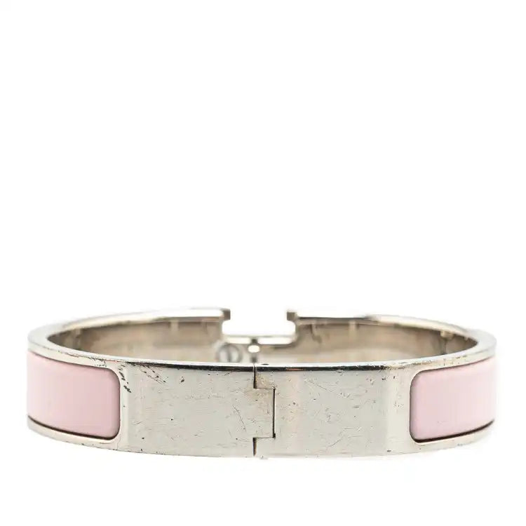 Hermès Narrow Enamel Clic H Bracelet PM