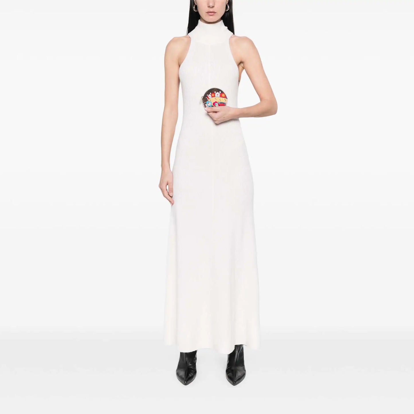 Louis Vuitton Monogram Vivienne Christmas Animation Swing Ride Round Coin Purse