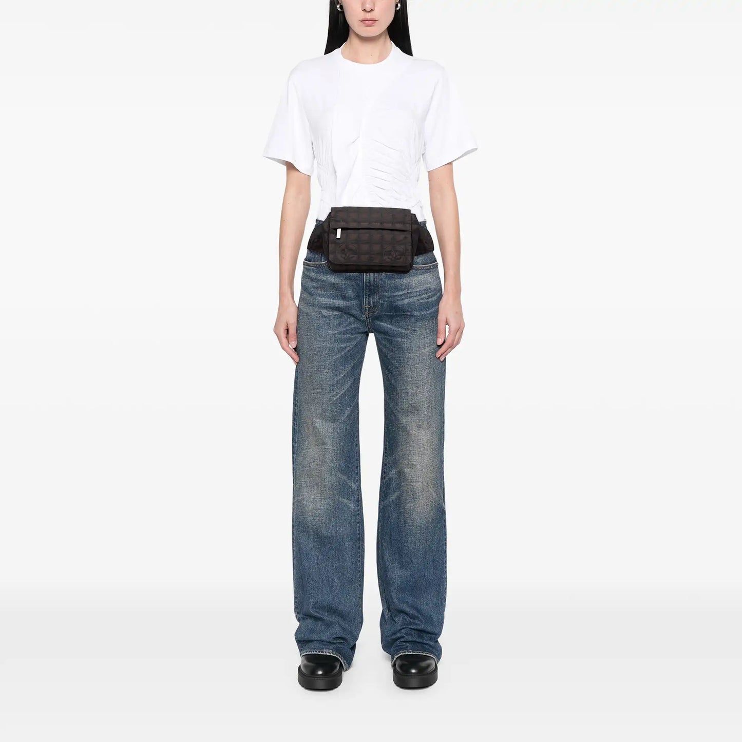 Chanel New Travel Line Nylon Belt Bag