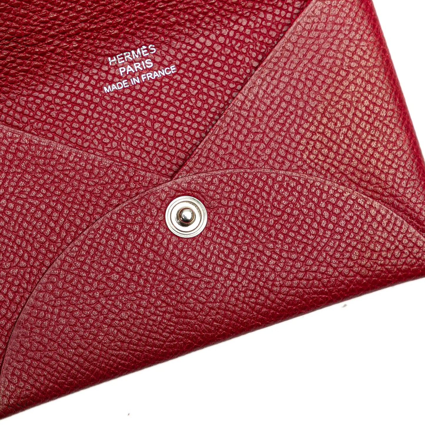 Hermès Epsom Calvi Card Holder