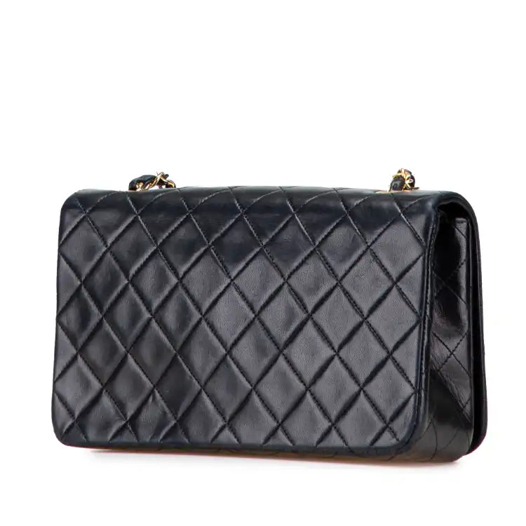 Chanel CC Quilted Lambskin Full Flap
