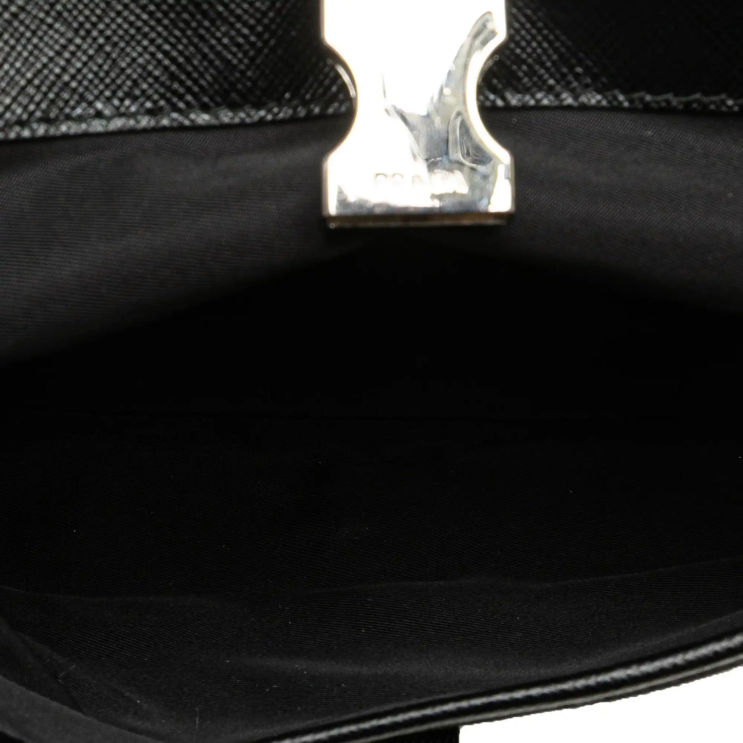 Prada Saffiano Trimmed Tessuto Belt Bag