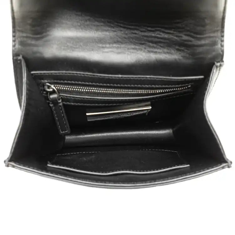 Valentino Small Leather Rockstud Glam Lock Crossbody