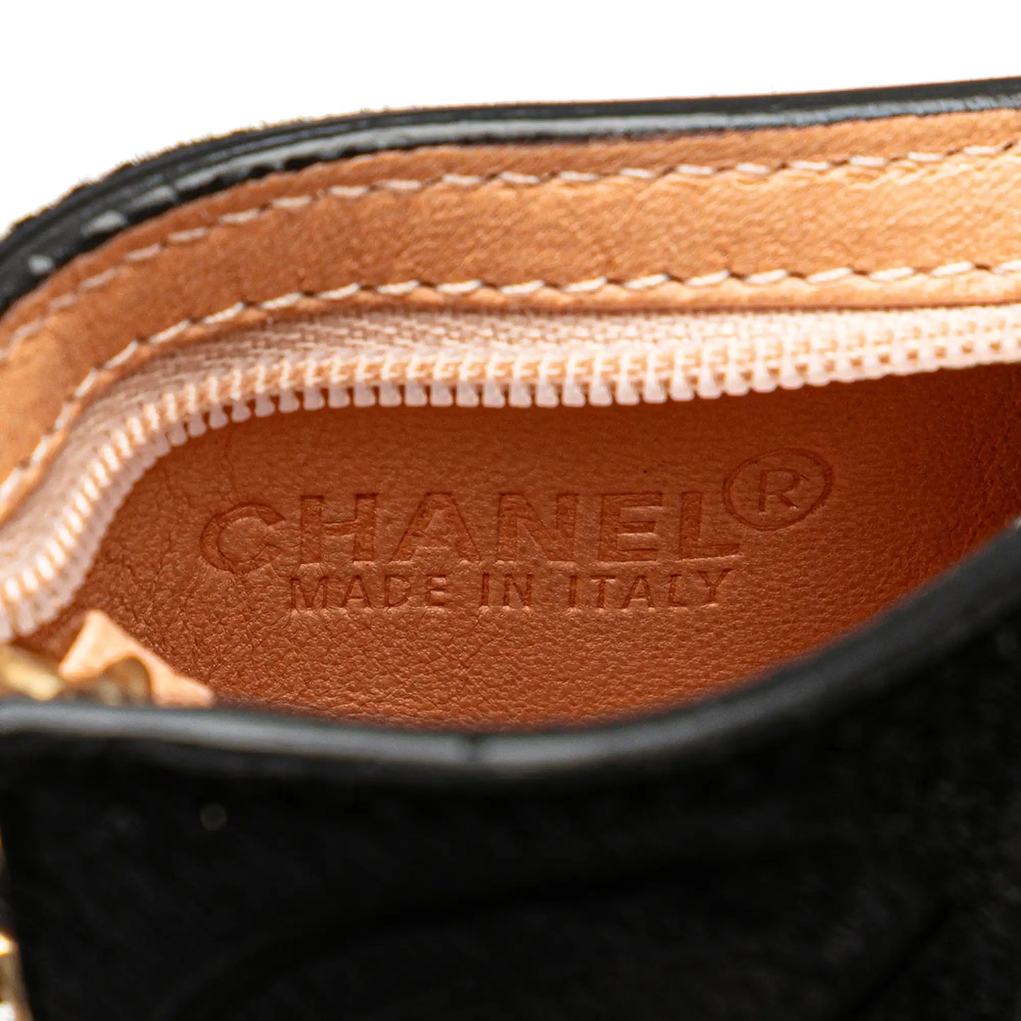 Chanel Ponyhair Coco Coin Pouch Keychain