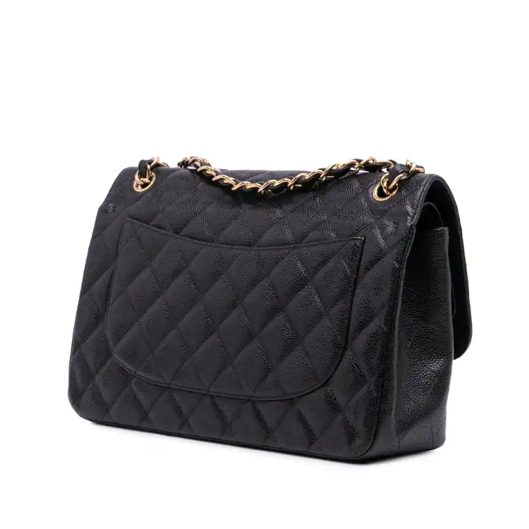 Chanel Jumbo Classic Caviar Double Flap