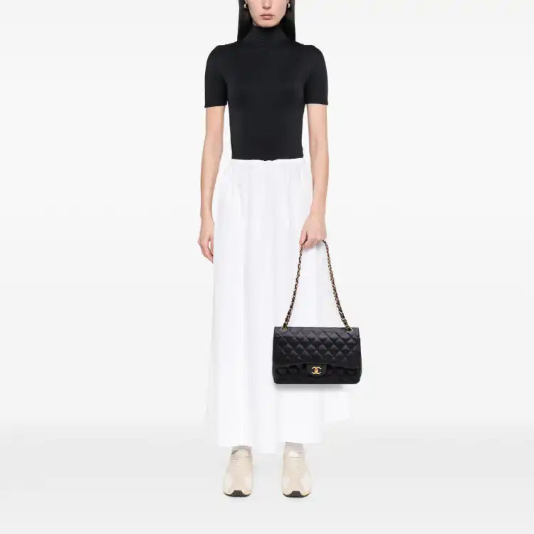Chanel Jumbo Classic Caviar Double Flap