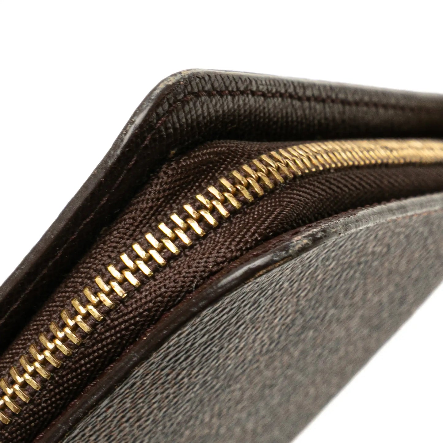 Louis Vuitton Damier Ebene Porte Monnaie Zippy Long Wallet