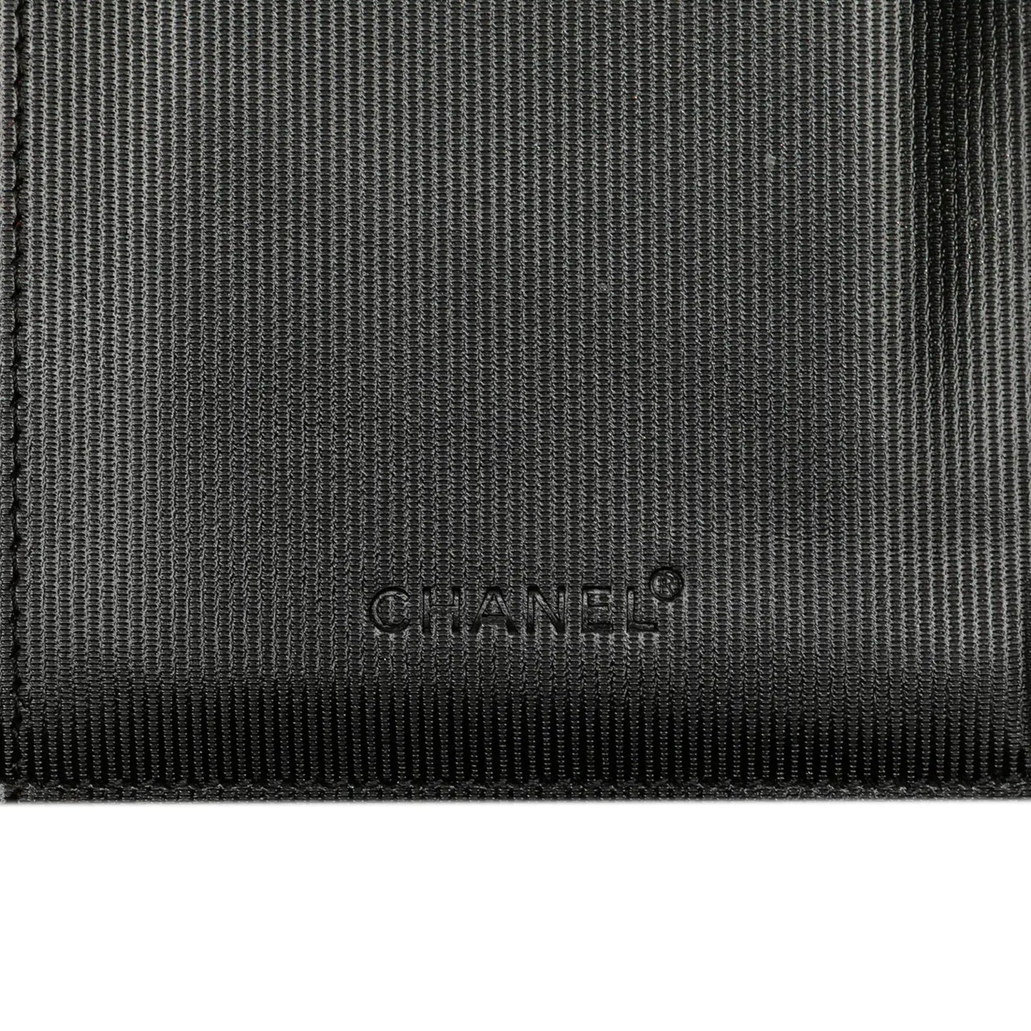 Chanel Old Travel Line Nylon Bifold Long Wallet