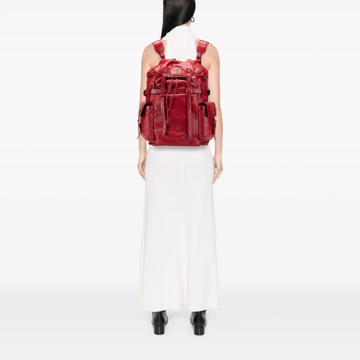 Gucci Piuma Lux Calfskin Re(Belle) Backpack