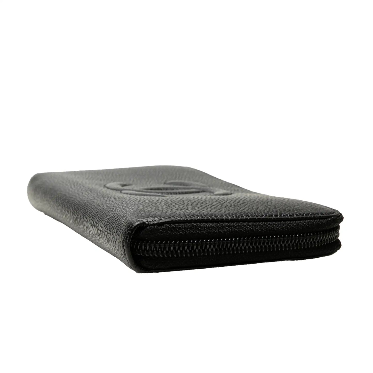 Chanel CC Caviar Zip Around Wallet