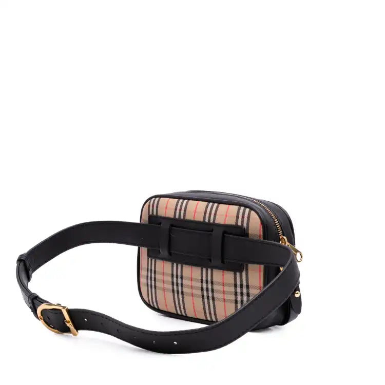 Burberry Haymarket Check Canvas 1983 Link Belt Bag