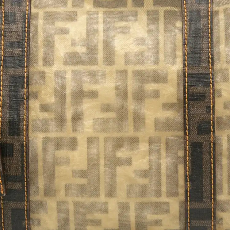 Fendi Zucca Mesh Boston Bag