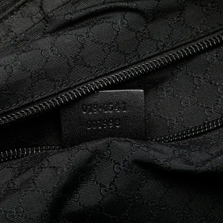 Gucci Leather Trimmed Nylon Laptop Bag