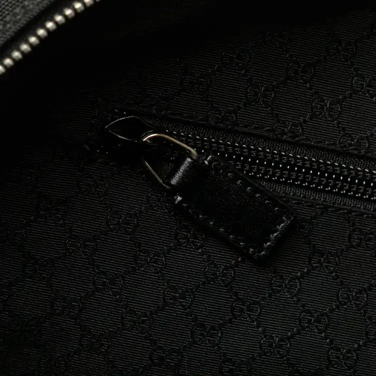 Gucci Leather Trimmed Nylon Laptop Bag