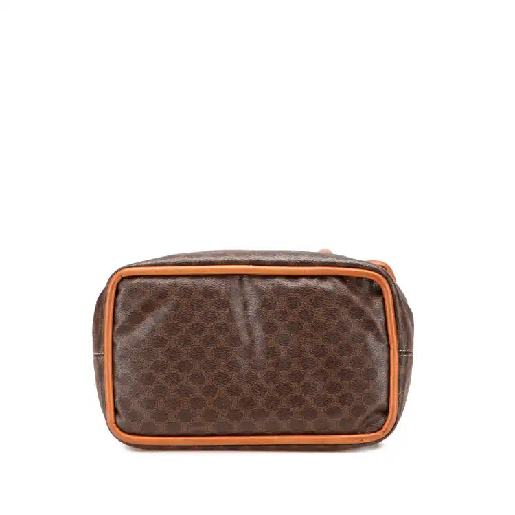 Celine Macadam Coated Canvas Handbag