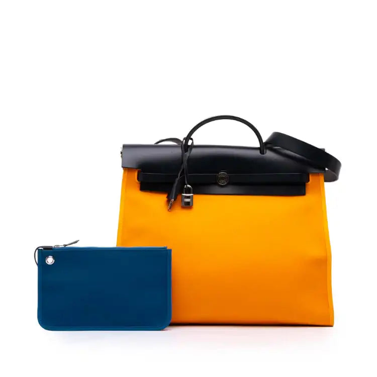 Hermès Toile Herbag Zip Verso 39