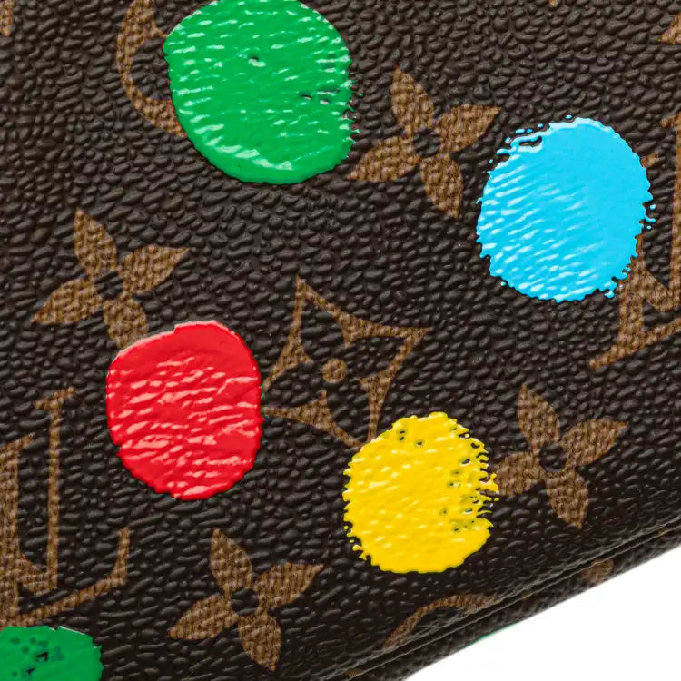 Louis Vuitton Yayoi Kusama Monogram Painted Dots Mini Pochette Accessoires