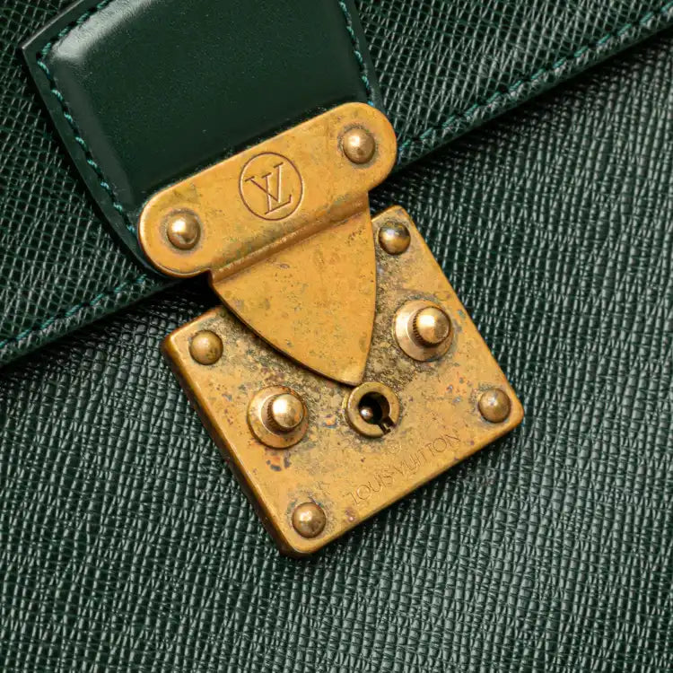 Louis Vuitton Taiga Serviette Kourad Briefcase
