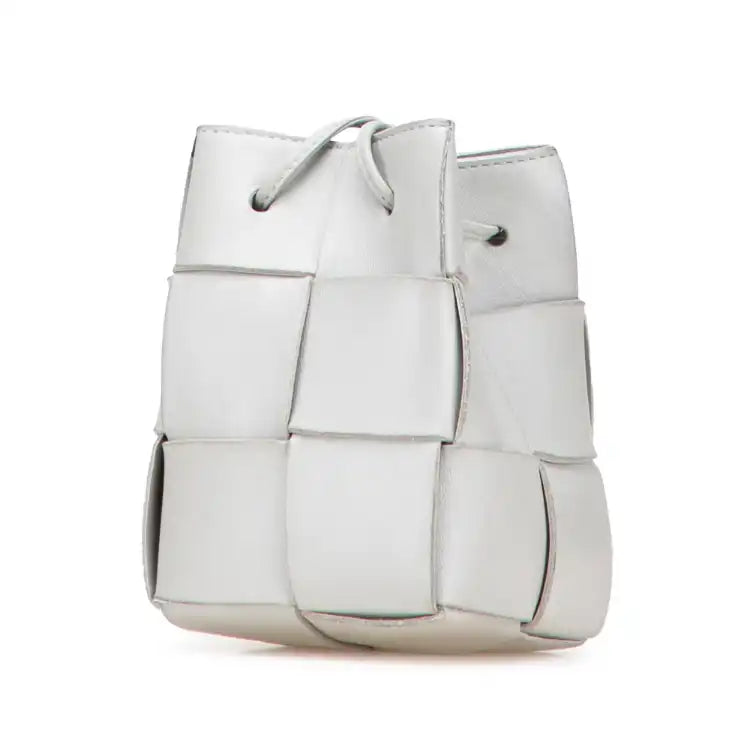Bottega Veneta Mini Nappa Intrecciato Cassette Bucket