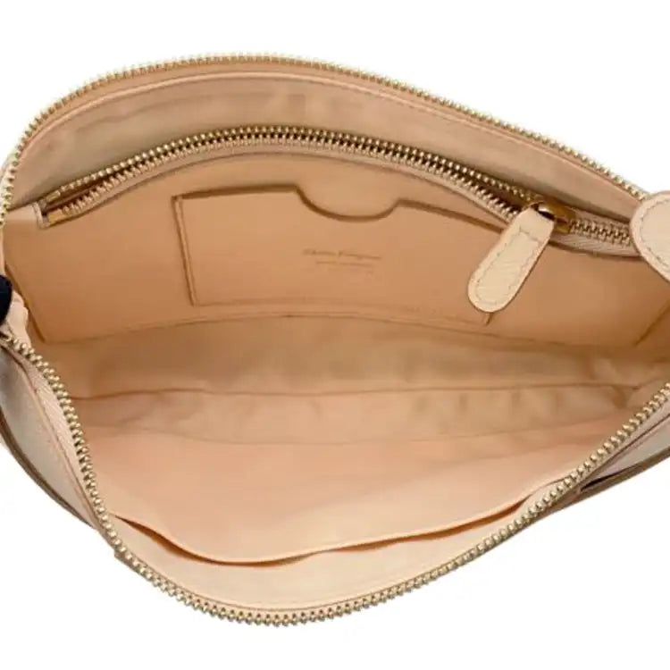 Ferragamo Leather Gancini Crossbody