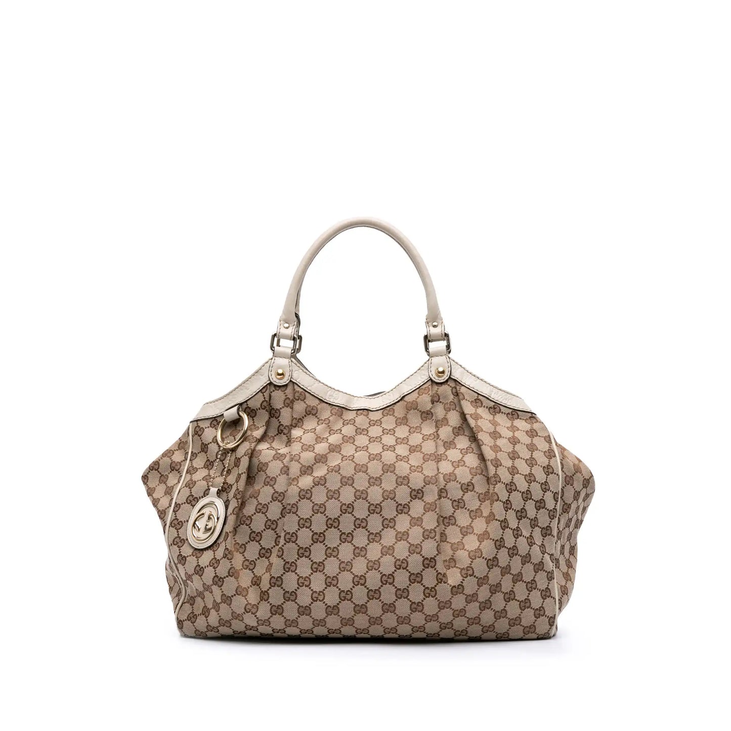 Gucci Large GG Canvas Sukey Tote