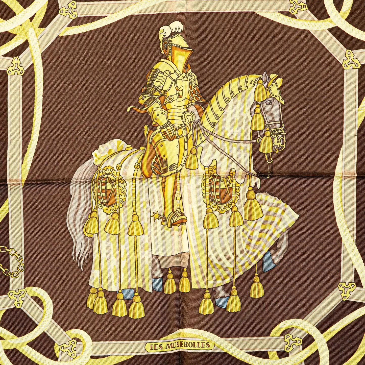 Hermès Les Muserolles Silk Scarf