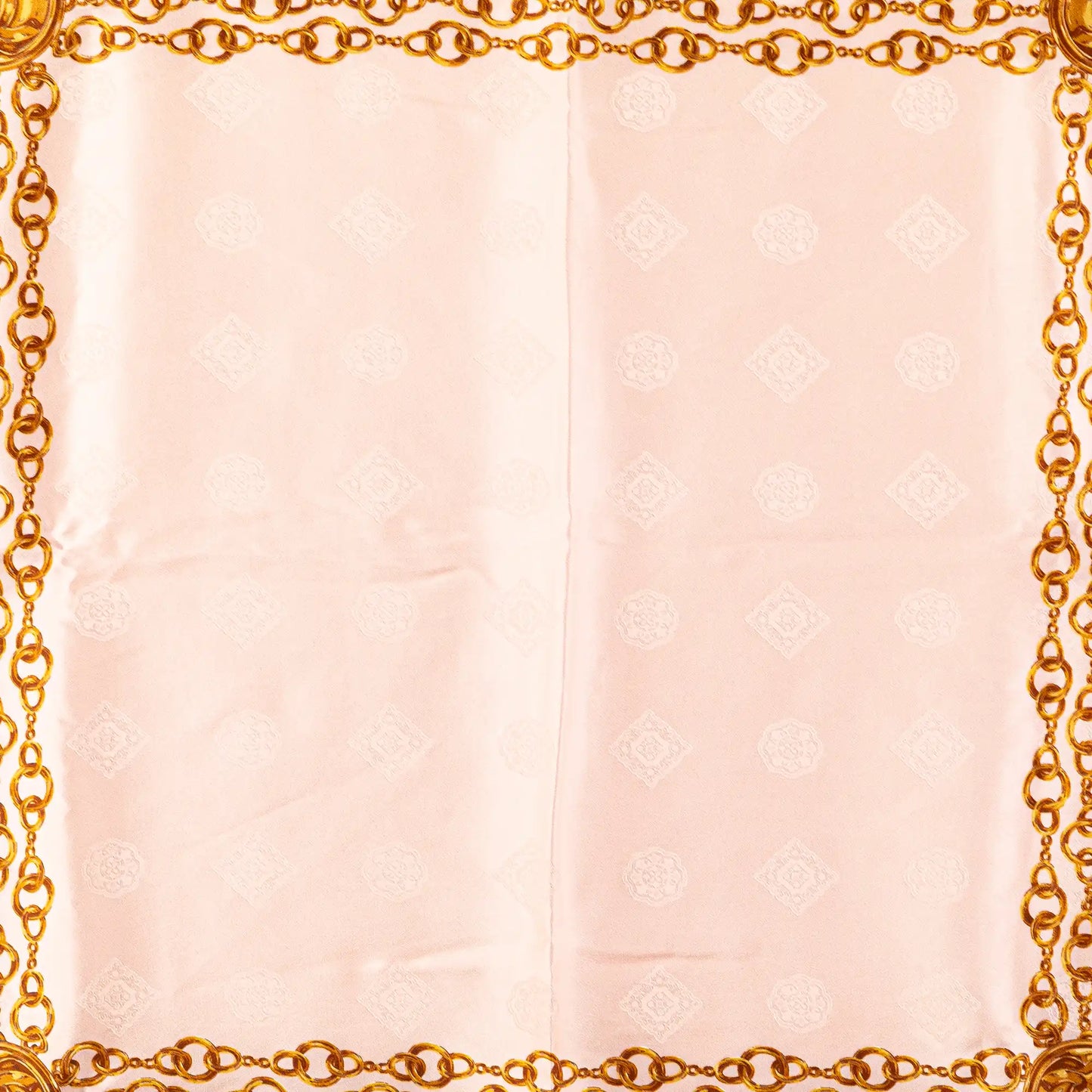 Chanel Chain Printed Silk Scarf