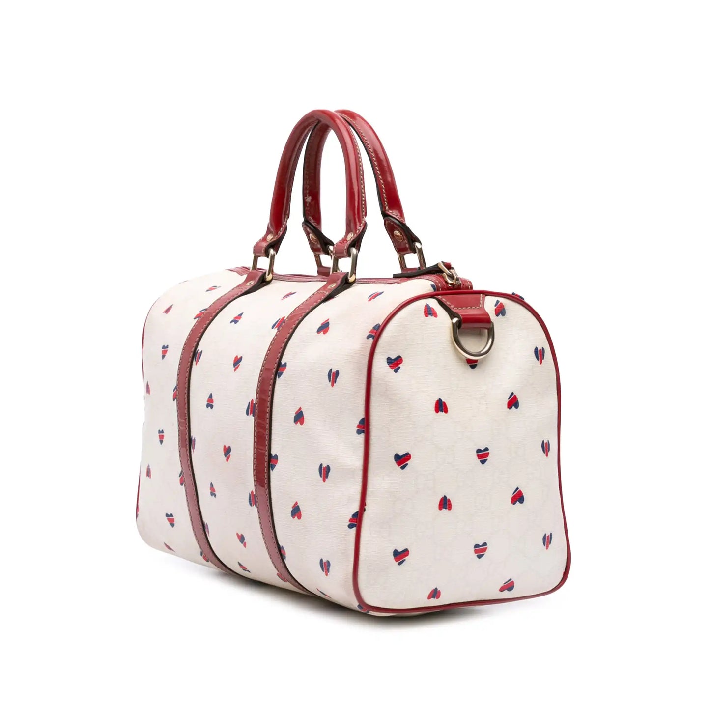 Gucci Medium GG Supreme Hearts Joy Boston