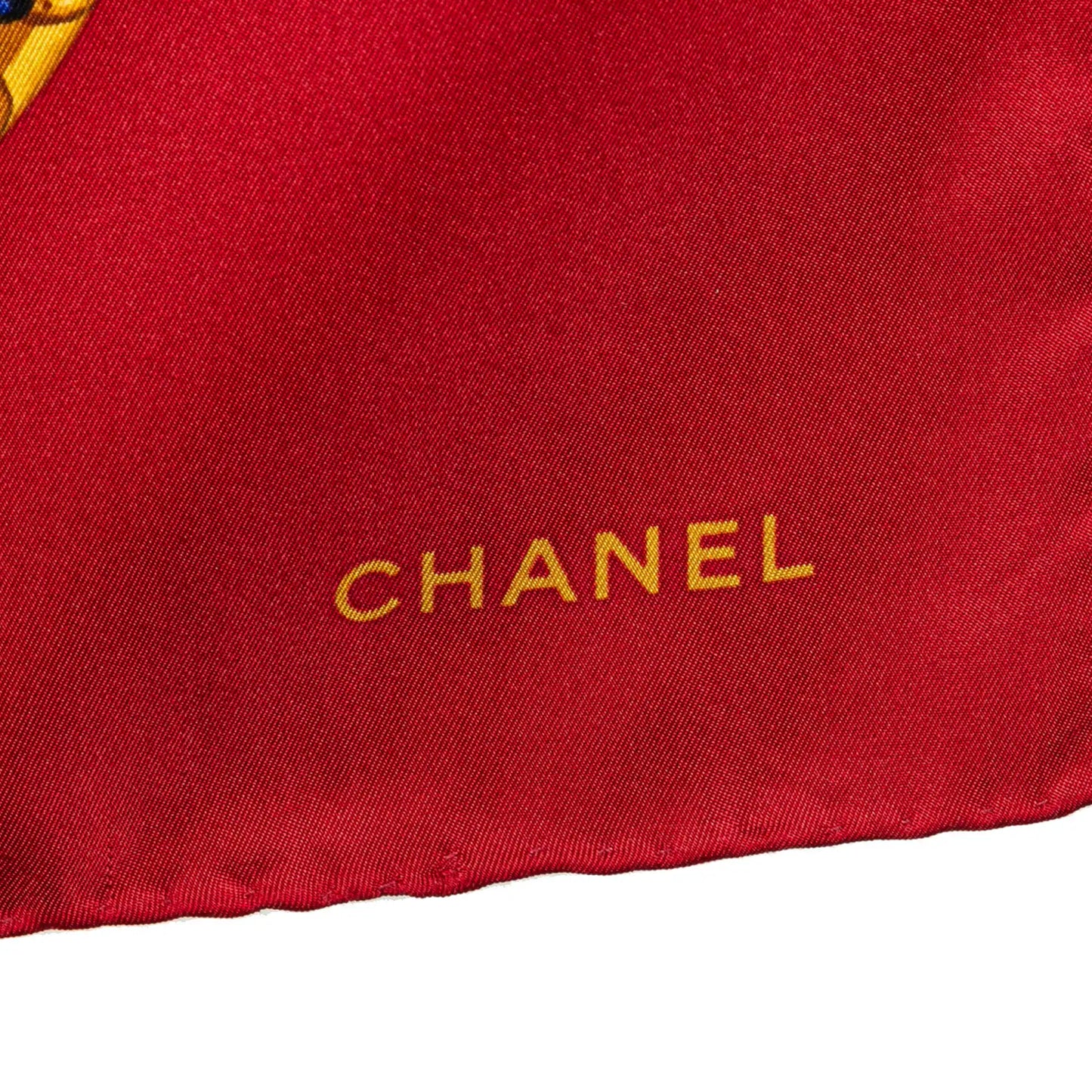Chanel CC Jewel and Chain Print Silk Scarf