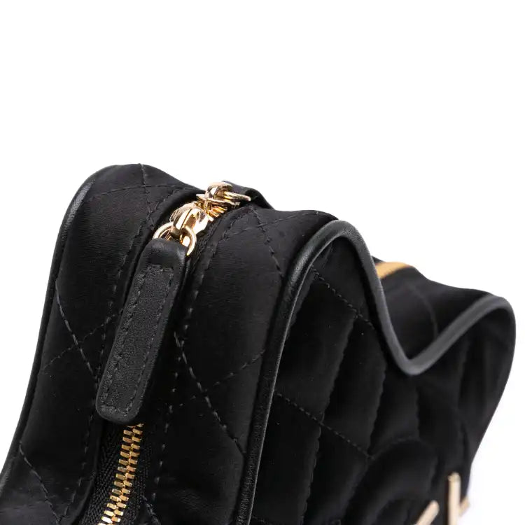 Chanel Quilted Satin Walk Of Fame Star Crossbody