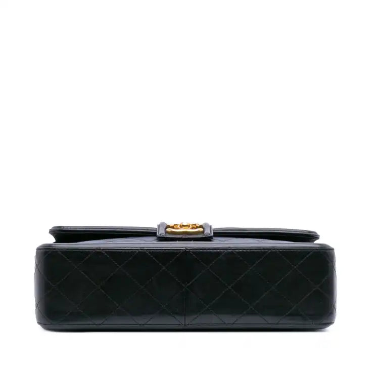 Chanel Medium Bicolor Quilted Lambskin Elegant CC Flap