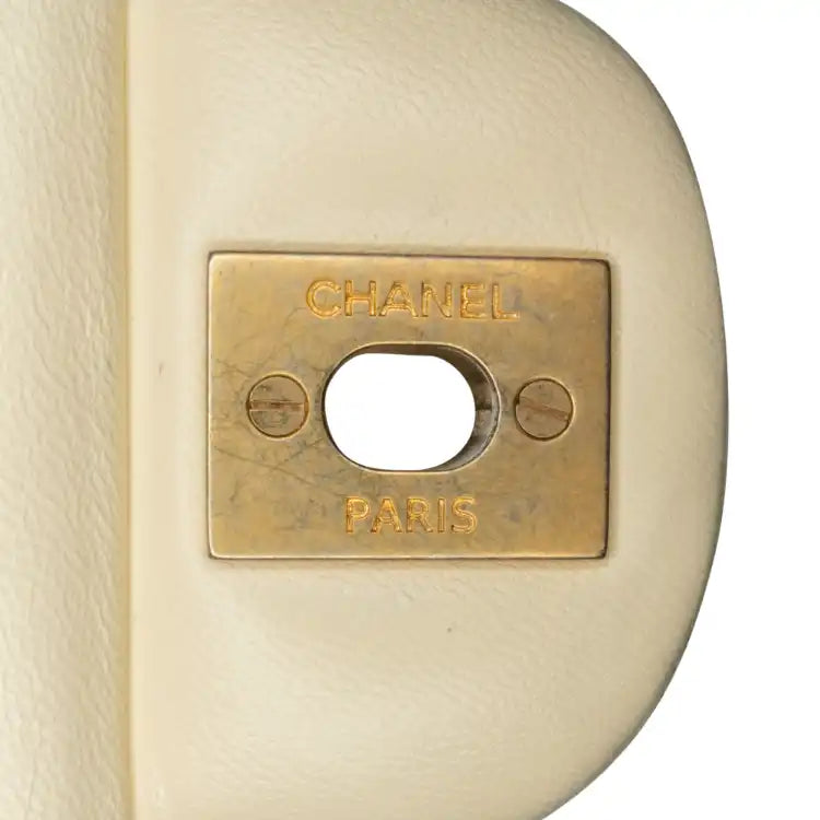 Chanel Medium Classic Printed Denim Floral Double Flap