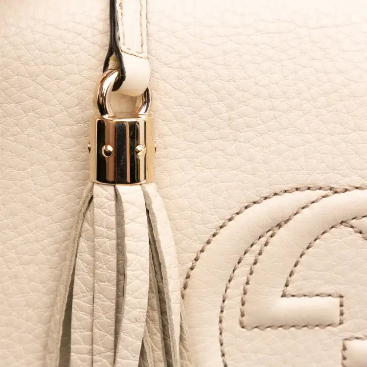 Gucci Medium Leather Soho Chain Flap Crossbody