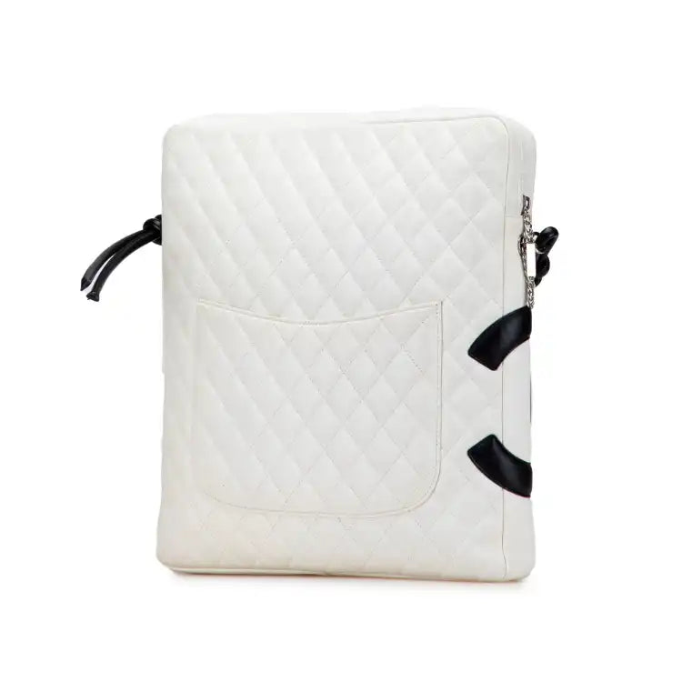 Chanel Maxi Lambskin Cambon Ligne Crossbody