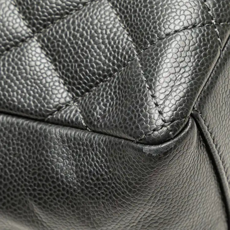 Chanel Caviar Vertical Grand Shopping Tote