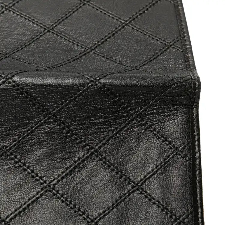 Chanel Double Stitched Lambskin Long Bill Wallet