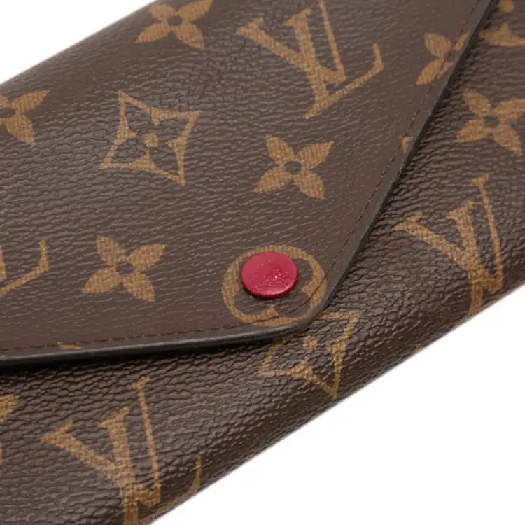 Louis Vuitton Monogram Josephine Long Wallet