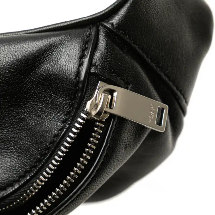 Saint Laurent Smooth Calfskin Monogram Belt Bag