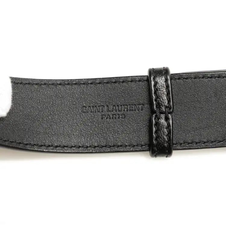 Saint Laurent Smooth Calfskin Monogram Belt Bag