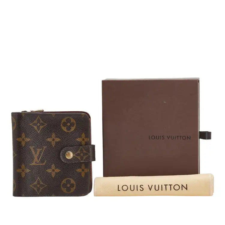 Louis Vuitton Monogram Bifold Compact Wallet