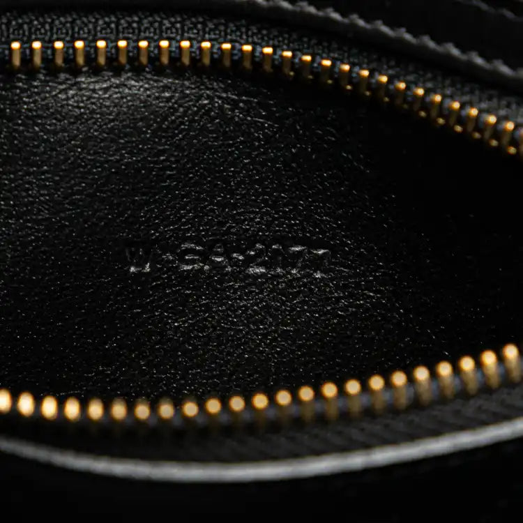 Celine Micro Bicolor Nubuck and Drummed Calfskin Luggage Tote