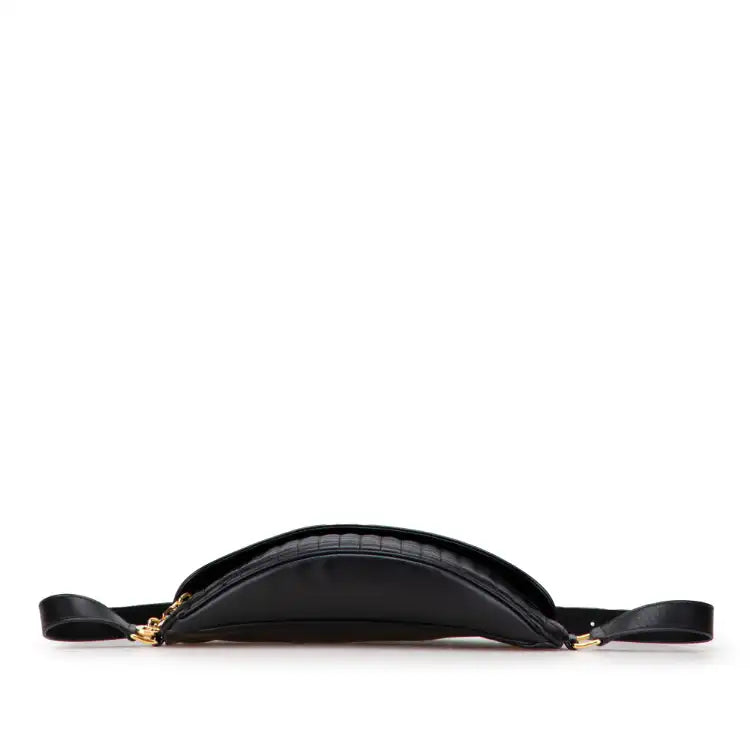 Celine Quilted Calfskin C Charm Belt Bag