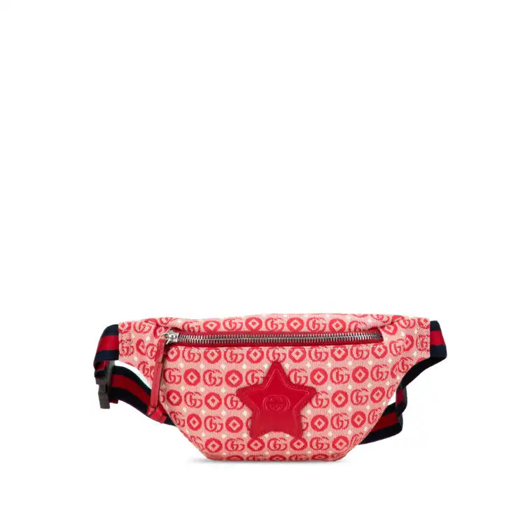 Gucci Kids GG Supreme Stars Web Belt Bag