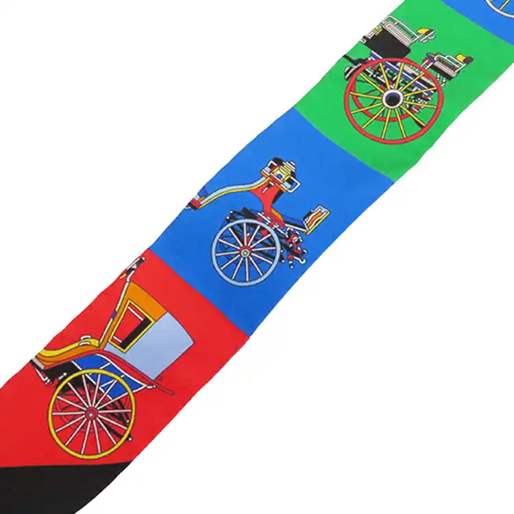 Hermès Les Voitures Exquises Silk Twilly Scarf