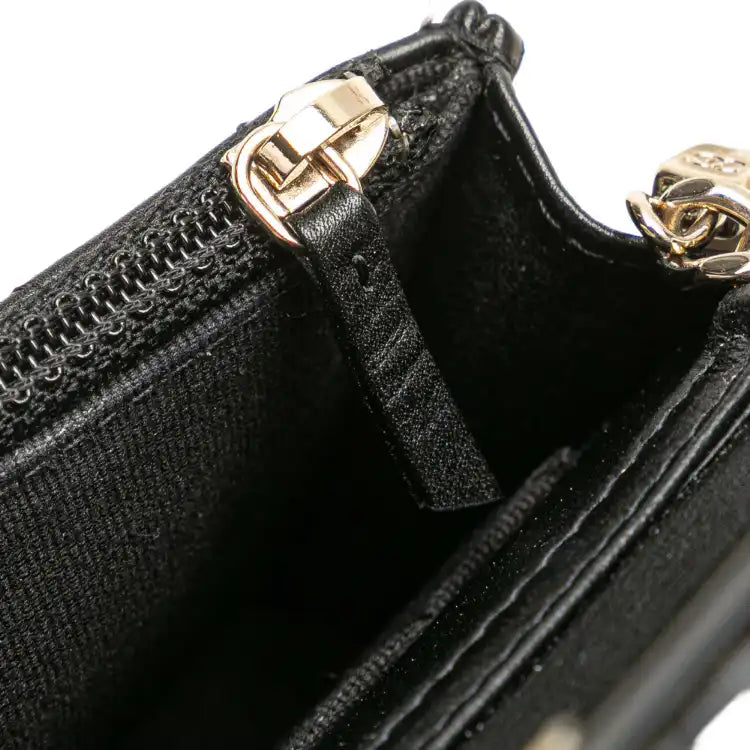 Chanel Quilted Calfskin Maxi Pearls Clutch With Chain