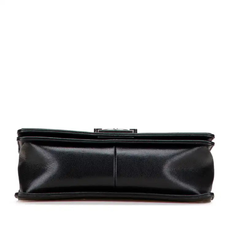 Chanel Old Medium Chevron Caviar Boy Flap