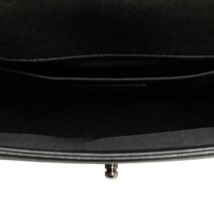 Chanel Old Medium Chevron Caviar Boy Flap