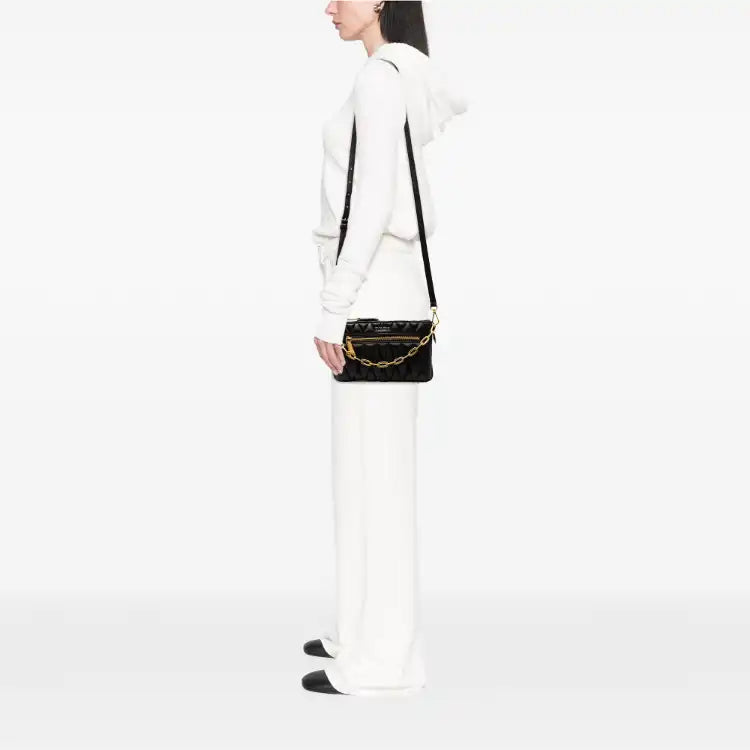 Miu Miu Matelasse Leather Satchel